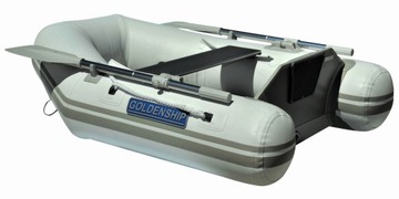 Надувная лодка RIB Goldenship Airmat 160 маленькая легкая МГНОВЕННО