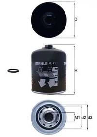 фото thumb №1, Фільтр осушувач повітря al41/mah