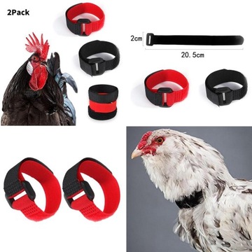 Комплект из 2 полосок Singing No Crowing, красный