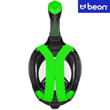 МАСКА ДЛЯ ПЛАВАНИЯ С ДЕРЖАТЕЛЕМ ДЛЯ КАМЕРЫ BEON PRO L/XL