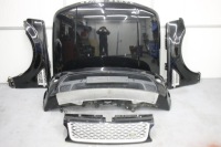 фото thumb №1, Капот бампер перед крыло капот range rover sport l320 чёрный