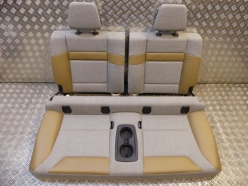 фото thumb №14, Bmw i3 i01 обивка сиденья подогрев диван туннель обшивки solaric cassia