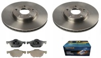 фото thumb №1, Тормозные диски тормозные колодки honda accord 2003-2008 перед 300mm