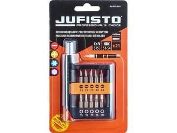 НАБОР ТОЧНЫХ ОТВЕРТОК JUFISTO (21 шт.)
