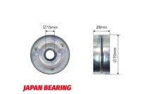 фото thumb №1, Nty ролик натягувача ремінь клиновий audi a2 seat cordoba ibiza iii