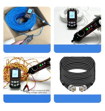 Miernik Tester sieci kabli LAN RJ45 UTP STP światłowody Noyafa NF-918S