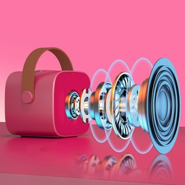 Портативная колонка для караоке с Bluetooth и эффектами изменения голоса