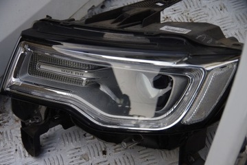 фото thumb №12, Перед бампер капот крило jeep grand cherokee wk2 рестайлінг pw7 яскравий білий