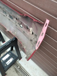 Бампер задній задній peugeot 207 рестайлінг  колір kjcd lata 2009-2012 Зі Шроту, фото thumb