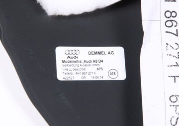 фото thumb №7, Audi a8 d4 4h планка накладка порогова лівий перед 4h1867271f