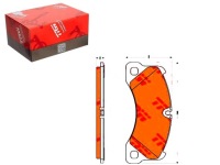 фото thumb №3, Гальмівні колодки гальмівні trw gdb1774