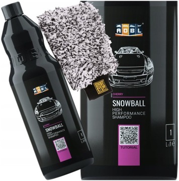 ADBL SNOWBALL 1L + ПЕРЧАТКИ ДЛЯ ШТОРМОВОЙ МОЙКИ + WORK STUFF