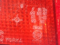 фото thumb №7, Peugeot partner i 96-02 лампа задняя левая с крышки 9632920480