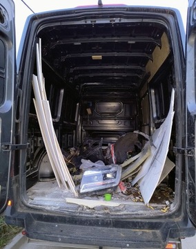 фото thumb №9, Двері праві бічні odsuwane vw crafter ii man tge l2h2 замок ролики ручка