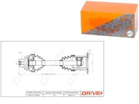 фото thumb №1, Привідний вал привідна audi a4 2.0tdi 07-15 p drive+