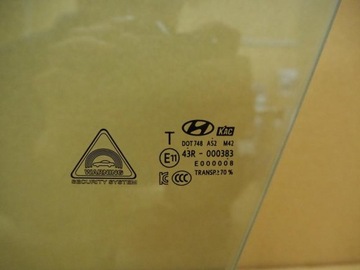 фото thumb №3, Стекло дверь левая передняя hyundai ioniq