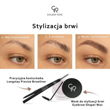 GOLDEN ROSE LONGSTAY PRECISE ПОДВОДКА ДЛЯ БРОВЕЙ 101