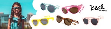 Детские солнцезащитные очки Real Shades Surf - Графит 2+