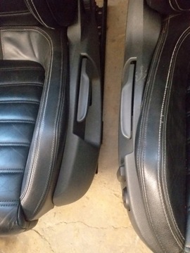 фото thumb №11, Vw passat cc сиденья кожа чёрная память 2016r