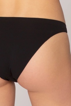 Трусики бесшовные Gatta Tanga Sensual, черные, М