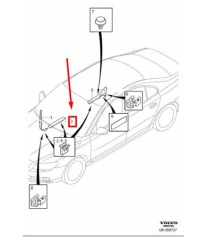 фото thumb №10, Volvo s60 mk2 передня права молдинг поріг внутрішня 39810366оригінальна