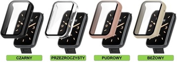 ЗАЩИТНЫЙ ЧЕХОЛ + ЗАКАЛЕННОЕ СТЕКЛО 2в1 ДЛЯ XIAOMI MI BAND 7 PRO | ВЫБОР ЦВЕТА
