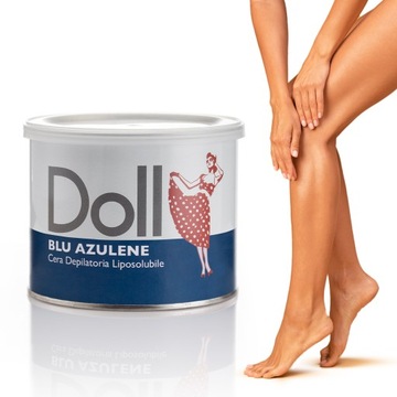 Воск для депиляции DOLL Xanitalia Depilation в банке АЗУЛЕН 400 мл