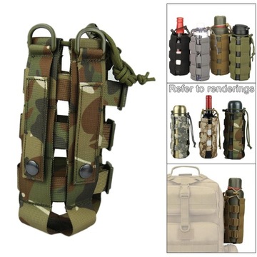 Taktyczne etui na butelkę wody Molle akcesori