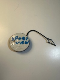 фото thumb №1, Vw golf vii sportsvan заглушка бампера 510807241a