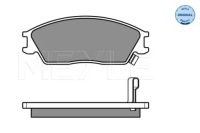 Купити Meyle гальмівні колодки ham. hyundai p. accent/getz/lantr 0252101214/w, фото thumb
