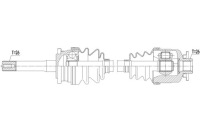 Купить Приводной вал приводная mazda b2500 2.5d 2.5td 4wd 99-, ford ranger 2.5 2.5td 4wd 99, фото thumb