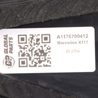 фото thumb №13, Mercedes x117 стекло кузова правое зад правая задняя a1176700412