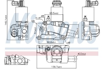 фото thumb №9, Клапан egr nissens 98204 pl dystrybucja