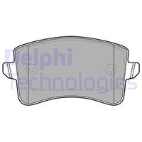 фото thumb №2, Delphi lp2106 набор тормозных колодок тормозных, тормоза дисковые