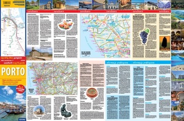 Porto 2w1 laminowany przewodnik + mapa