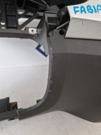 фото thumb №7, Торпедо консоль подушка подушка датчик ремни skoda fabia iii демонтаж