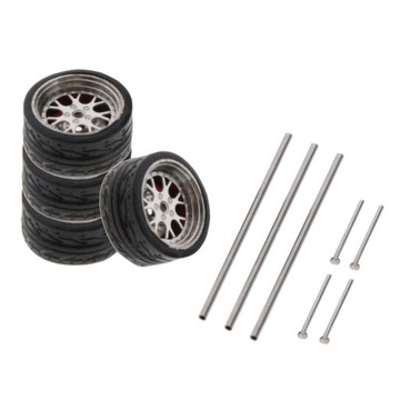Колесо для автомобиля в масштабе 1:64 KidsToys Подарки 4 колеса и А1