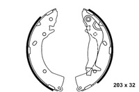 фото thumb №2, Ate гальмівні колодки гальмівні kpl. задня hyundai getz 1.1-1.
