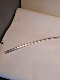 фото thumb №9, Молдинг кровельная хром левый перед audi a3 8y