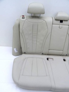 фото thumb №10, Bmw x5 f15 13-18 сиденья комфорт диван бежевая кожа европа 5 человек 40km