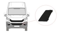 фото thumb №1, Заглушка бампера перед левый iveco daily 2014-2019