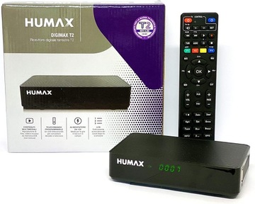 TUNER DEKODER ODBIORNIK HUMAX DIGIMAX T2 HD-2022T2 DVB-T2