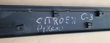 фото thumb №11, Планка з дверь накладка левый перед хром citroen c3 picasso оригинальный номер