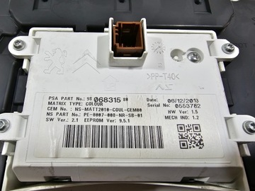 фото thumb №8, Спідометр  манометр peugeot 508 i rxh #1854