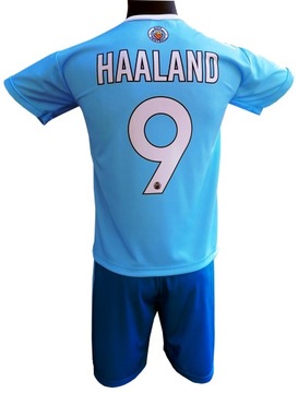 Футбольная форма Haaland №9, футболка + шорты: размер S
