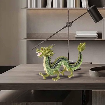 Фигурка китайского дракона, сувенирное украшение,