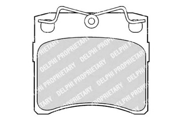 фото thumb №1, Delphi тормозные колодки тормозные vw transporter t4 delphi h