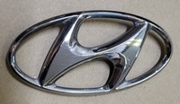 фото thumb №1, Знак логотип емблема з кришки задньої багажника hyundai оригінальний номер