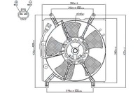 фото thumb №1, Nissens вентилятор радиатора с корпус toyota ra