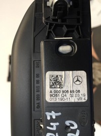 фото thumb №3, Mercedes b w247 лампа ручка левая потолочный